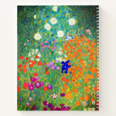 Gustav Klimt Flower Garden Notitieboek (Achterkant)