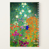 Gustav Klimt Flower Garden Notitieboek (Achterkant)