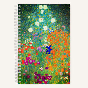Gustav Klimt Flower Garden Notitieboek