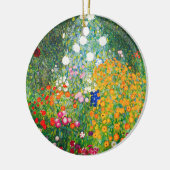Gustav Klimt Flower Garden Ornament (Links)