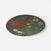 Gustav Klimt Flower Garden Papieren Bordje (Gekanteld)