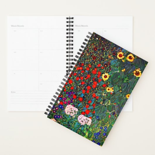 Gustav Klimt Flower Garden Planner (Display)