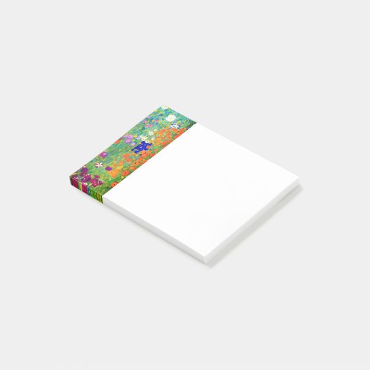 Gustav Klimt Flower Garden Post-it® Notes (Schuin)