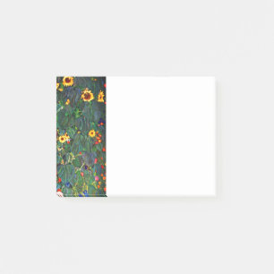 Gustav Klimt Flower Garden Post-it® Notes