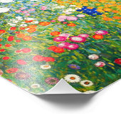 Gustav Klimt Flower Garden Print Foto Afdruk (Hoek)