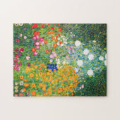 Gustav Klimt Flower Garden Puzzle Legpuzzel (Horizontaal)
