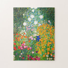 Gustav Klimt Flower Garden Puzzle Legpuzzel