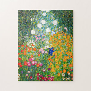 Gustav Klimt Flower Garden Puzzle Legpuzzel