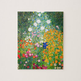 Gustav Klimt Flower Garden Puzzle Legpuzzel
