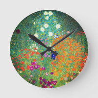 Gustav Klimt Flower Garden