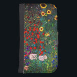 Gustav Klimt Flower Garden Galaxy S4 Portefeuille Hoesje<br><div class="desc">Samsung Galaxy Wallet Case met Gustav Klimt's Boerderij met olieverf Garden met zonnebloemen (1907). Een prachtige tuin van zonnebloemen en voortreffelijke blauwe,  rode,  paarse,  roze en witte bloemen. Een groot geschenk voor fans van Art Nouveau en Oostenrijkse kunst.</div>