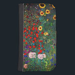 Gustav Klimt Flower Garden Galaxy S4 Portefeuille Hoesje<br><div class="desc">Samsung Galaxy Wallet Case met Gustav Klimt's Boerderij met olieverf Garden met zonnebloemen (1907). Een prachtige tuin van zonnebloemen en voortreffelijke blauwe,  rode,  paarse,  roze en witte bloemen. Een groot geschenk voor fans van Art Nouveau en Oostenrijkse kunst.</div>