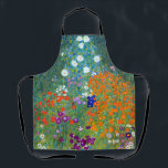 Gustav Klimt Flower Garden Schort<br><div class="desc">Een tuin voor huisbloemen,  zoals geschilderd door Gustav Klimt.</div>