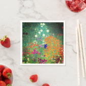 Gustav Klimt Flower Garden Servet (Insitu)