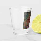 Gustav Klimt Flower Garden Shot Glas (Links)