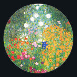 Gustav Klimt Flower Garden Stickers<br><div class="desc">Gustav Klimt Flower Garden stickers. Olieverf op doek uit 1907. Flower Garden is voltooid tijdens zijn gouden fase en is een van Klimts bekendste landschapsschilderijen. De zomerse kleuren barsten uit in dit werk met een prachtige mix van oranje, rode, paarse, blauwe, roze en witte bloesems. Een geweldig cadeau voor fans...</div>