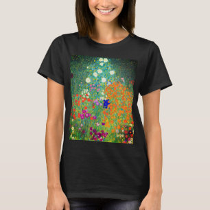 Gustav Klimt Flower Garden T-shirt