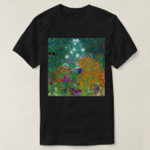 Gustav Klimt Flower Garden T-shirt (Design voorkant)