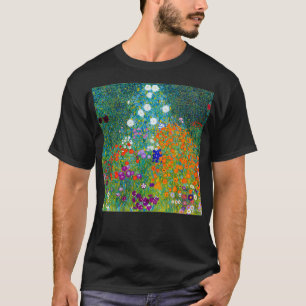 Gustav Klimt Flower Garden T-shirt