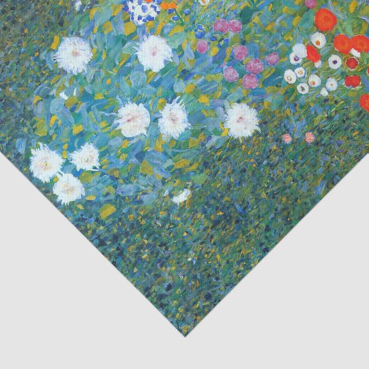 Gustav Klimt Flower Garden Tissuepapier (Detail)