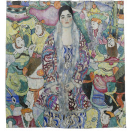 Gustav Klimt Friederike Maria Beer Portret Kunst Douchegordijn