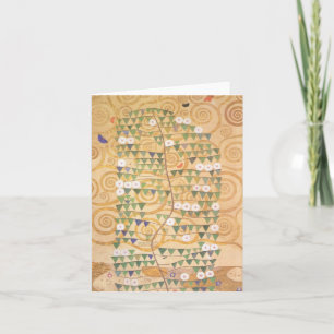 Gustav Klimt Frieze Levensboom Nota Kaart
