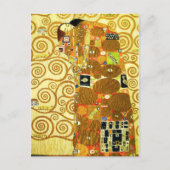 Gustav Klimt Fulfillment Briefkaart (Voorkant)