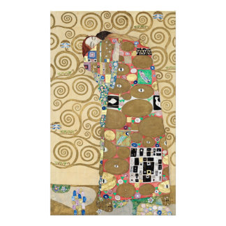 Gustav Klimt Fulfillment Foto Afdruk