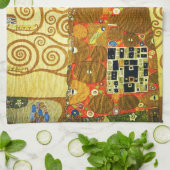 Gustav Klimt Fulfillment Kitchen Towel Theedoek (Gevouwen)