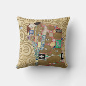 Gustav Klimt Fulfillment Kussen (Achterkant)