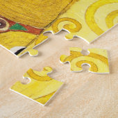 Gustav Klimt Fulfillment Lovers Fine Art Legpuzzel (Zijkant)
