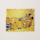 Gustav Klimt Fulfillment Lovers Fine Art Legpuzzel (Horizontaal)