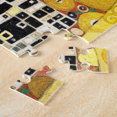 Gustav Klimt Fulfillment Lovers Fine Art Legpuzzel (Zijkant)
