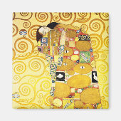 Gustav Klimt Fulfillment Lovers Fine Art Magneet (Voorkant)
