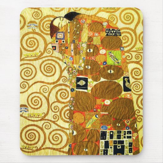Gustav Klimt Fulfillment Muismat (Voorkant)