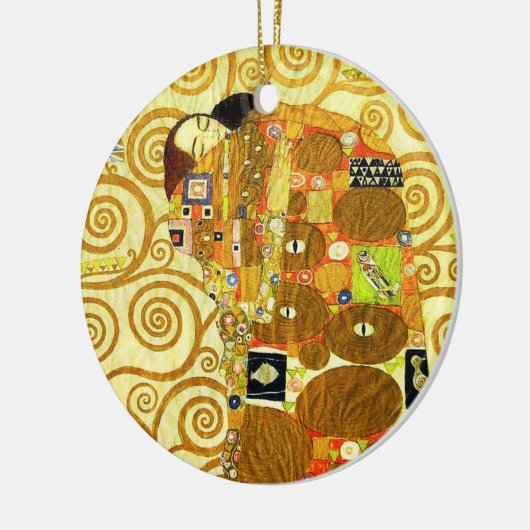 Gustav Klimt Fulfillment Ornament (Links)