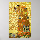 Gustav Klimt Fulfillment Poster (Voorkant)