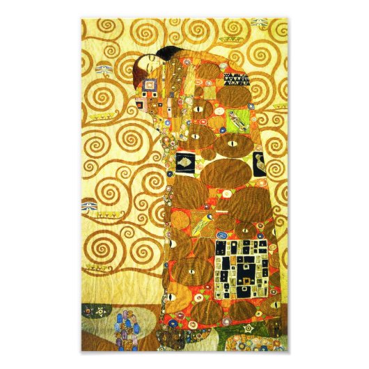 Gustav Klimt Fulfillment Print Foto Afdruk (Voorkant)