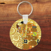 Gustav Klimt Fulfillment Sleutelhanger (Voorkant)