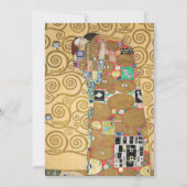 Gustav Klimt - Fulfillment, Stoclet Frieze Bedankkaart (Voorkant)