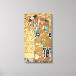 Gustav Klimt - Fulfillment, Stoclet Frieze Canvas Afdruk
