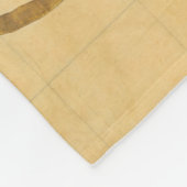 Gustav Klimt - Fulfillment, Stoclet Frieze Fleece Deken (Hoek)