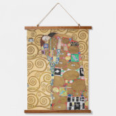 Gustav Klimt - Fulfillment, Stoclet Frieze Hangend Wandkleed (Voorkant)