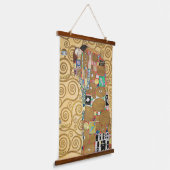 Gustav Klimt - Fulfillment, Stoclet Frieze Hangend Wandkleed (Gebogen)