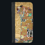 Gustav Klimt - Fulfillment, Stoclet Frieze iPhone 8/7 Portemonnee Hoesje<br><div class="desc">The Tree of Life,  Stoclet Frieze,  Fulfillment Lovers - Gustav Klimt,  Cardboard,  1909</div>