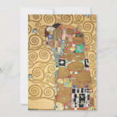 Gustav Klimt - Fulfillment, Stoclet Frieze Kaart (Voorkant)