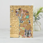 Gustav Klimt - Fulfillment, Stoclet Frieze Kaart (Staand voorkant)
