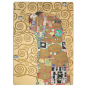 Gustav Klimt - Fulfillment, Stoclet Frieze Klembord (Achterkant)