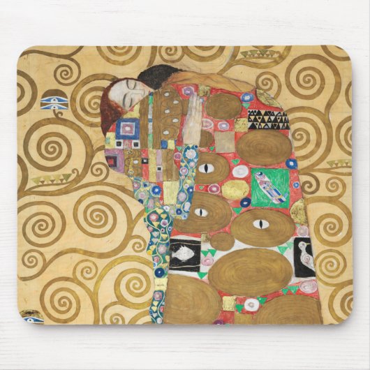 Gustav Klimt - Fulfillment, Stoclet Frieze Muismat (Voorkant)