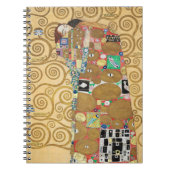 Gustav Klimt - Fulfillment, Stoclet Frieze Notitieboek (Voorkant)